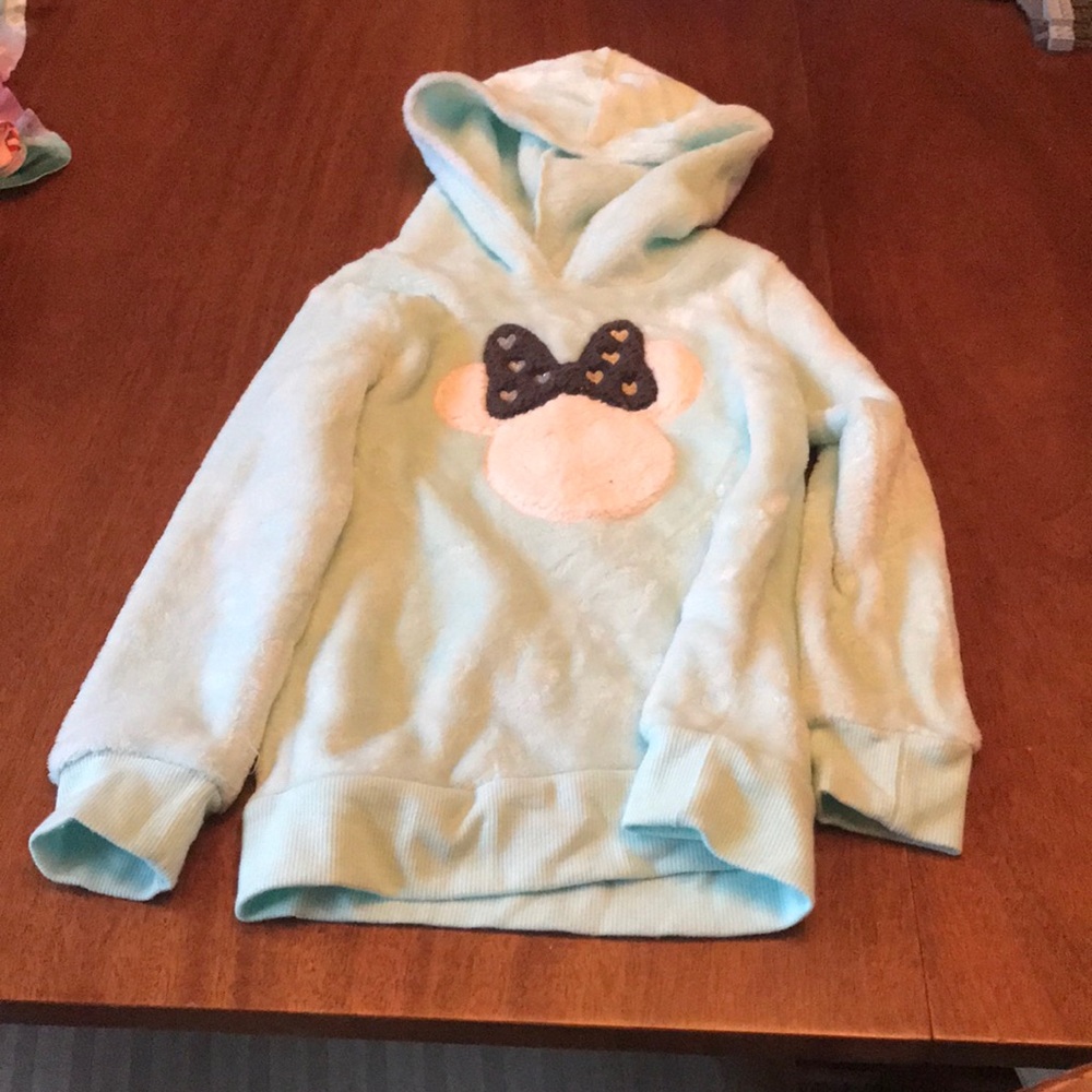Child’s extremely soft blue long sleeved shirt